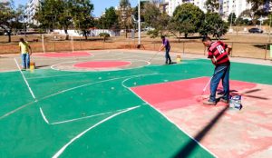 Quadras poliesportivas do Plano Piloto serão reformadas