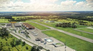 Têm início as obras do maior pólo aeronáutico do Centro-Oeste