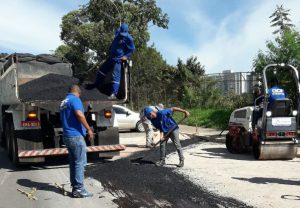 Parque de Águas Claras com vagas de estacionamento novas