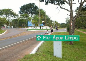 Asfalto chega ao acesso à DF-055 e a Fazenda Água Limpa
