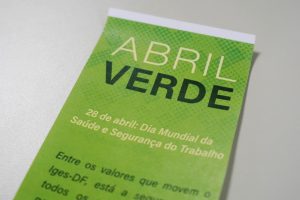 Iges-DF reforça ações de segurança no trabalho