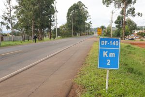 Começam as obras de duplicação da DF-140
