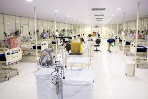 Hospital de campanha no Gama recebe 22 pacientes