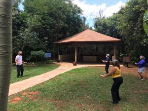Jardim Botânico retoma aulas de tai chi chuan e jin shin jyutsu