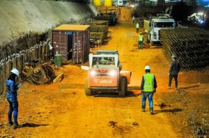 14h de obras sem parar no Túnel de Taguatinga