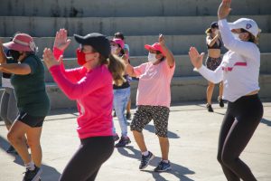 Dança, funcional e ginástica no Parque do Sudoeste