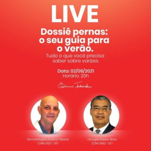 Dossiê Pernas: o seu guia para o verão – Live sobre Varizes