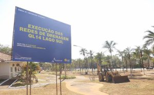 Obra de drenagem na QL 14 respeita padrões ambientais