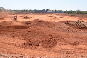 Bacia de contenção no Parque da Cidade está 55% executada