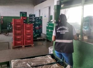 Ação educativa envolve distribuidores de frutas na Ceasa