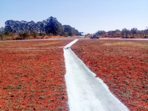 DER faz manutenção do sistema de escoamento pluvial
