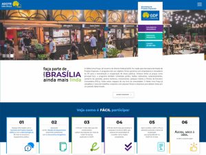 Campeão em parcerias, ‘Adote uma Praça’ ganha site