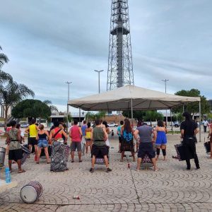Torre de TV terá ensaio aberto da banda Comboio Percussivo