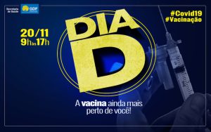Vem aí o Dia D da vacinação contra a covid-19