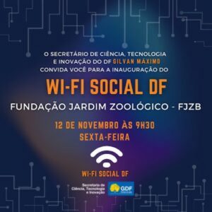 Visitantes do Zoológico terão internet gratuita