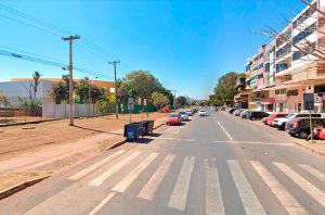 Novo estacionamento e ciclovia na 716 Norte