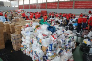 GDF leva mais de 100 toneladas de donativos para o sul da Bahia