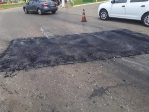 Recolhimento de entulhos e Operação Tapa-buraco no SIA