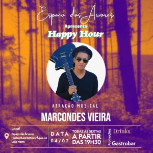 Espaço das Árvores traz programação musical e gastronômica no mês de fevereiro