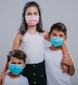 Volta ás aulas com as máscaras infantis descartáveis da Winner