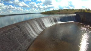 Reservatório de Santa Maria atinge 100% do seu volume útil