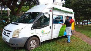 Agências móveis para atendimento de energia elétrica