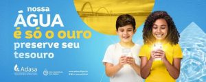 Campanha incentiva o consumo responsável da água no DF