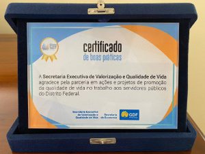 Melhores práticas de promoção da qualidade de vida no trabalho recebem homenagens no GDF