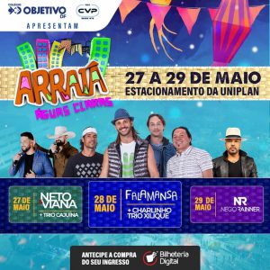 Arraiá Águas Claras está de volta com música ao vivo e muita comida boa