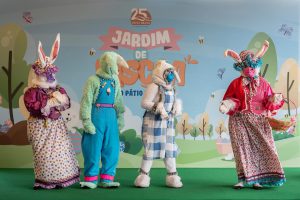 Jardim de Páscoa do Pátio Brasil oferece programação gratuita para toda a família