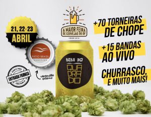 Beba do Quadrado: feira de cervejas artesanais está de volta com entrada gratuita