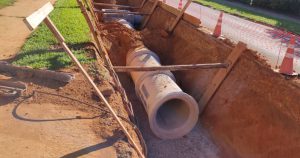 Obras de drenagem na QL 14 prosseguem em novo ritmo, após temporada das chuvas