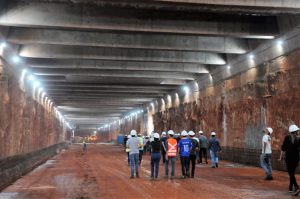 Obra do Túnel de Taguatinga é referência para alunos de engenharia
