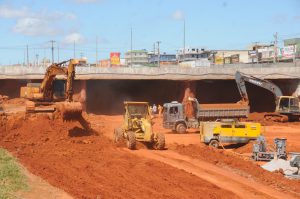 70% executado, complexo vai revolucionar o trânsito no Recanto das Emas