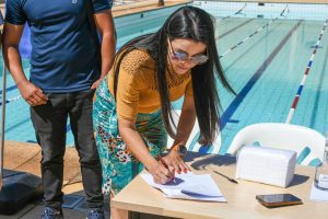 Novas piscinas para centros olímpicos e paralímpicos