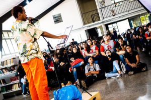Em maio, Sarau da Poesia Negra abre apresentações ao público em gera