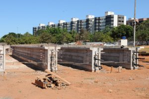 Começa escavação entre o parque e o Sudoeste