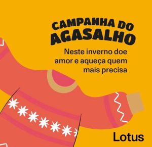 O frio vem aí: Construtora e Incorporadora Lotus inicia  Campanha do Agasalho