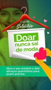 Venâncio Shopping e No Setor lançam Cabide Solidário