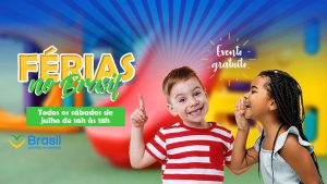 Férias: Brasil Center Shopping tem programação gratuita para a criançada