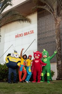 Pátio Brasil está recheado de programação teatral e brincadeiras gratuitas para o público mirim em agosto