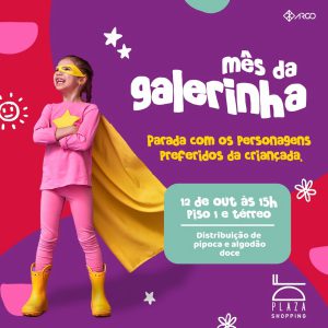 Alegria no Dia das Crianças no DF Plaza Shopping