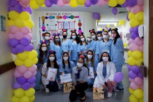 Dia das Crianças especial na UTI pediátrica do Hospital de Base