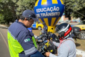Prevenção de acidentes com motocicletas é alvo de campanha