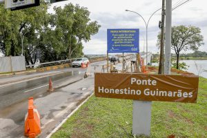 Três faixas da Ponte Honestino Guimarães liberadas nesta sexta (23)