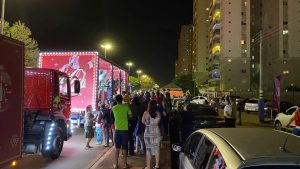 Brasal Incorporações recebe Caravana iluminada da Coca-Cola e Coral Natalino