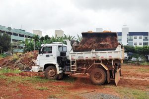 GDF Presente retira do Sudoeste sete caminhões cheios de entulho em um dia