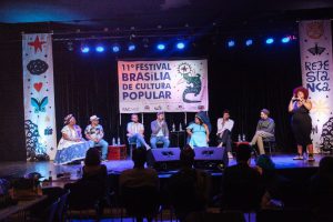 ‘Queremos chegar aos mestres, chegar aos griôs’, diz Margareth Menezes durante participação no Festival Brasília de Cultura Popular