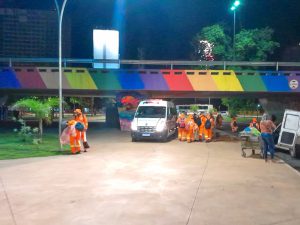 Coletadas mais de 6 toneladas de resíduos no segundo dia de Carnaval