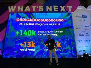 5ª Campus Party Brasília reúne mais de 150 mil pessoas